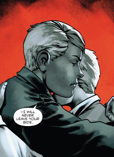 MARVEL OUTS “CAPTAIN AMERICA” as LGBT in “Captain America: Steve Rogers” #11.